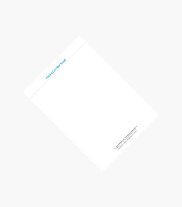 Letterhead Template 3