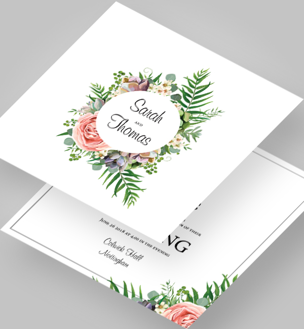 Wedding Flyer Square